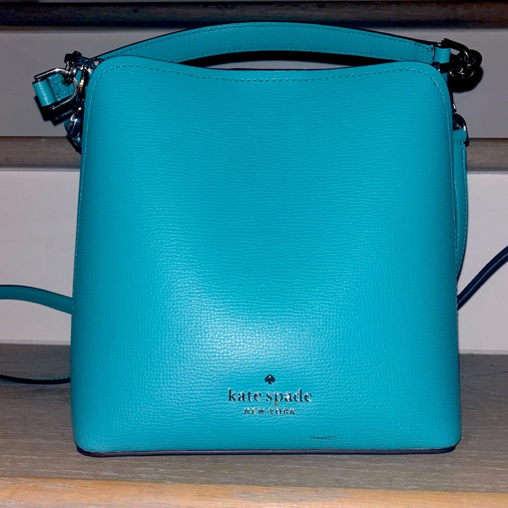Turquoise Kate Spade purse